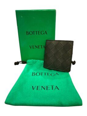 BOTTEGA VENETA Intrecciato Folded Coin Purse